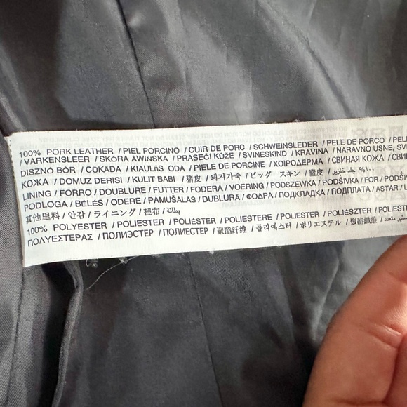 Mango - Blue Suede Jacket - Picture 12 of 13